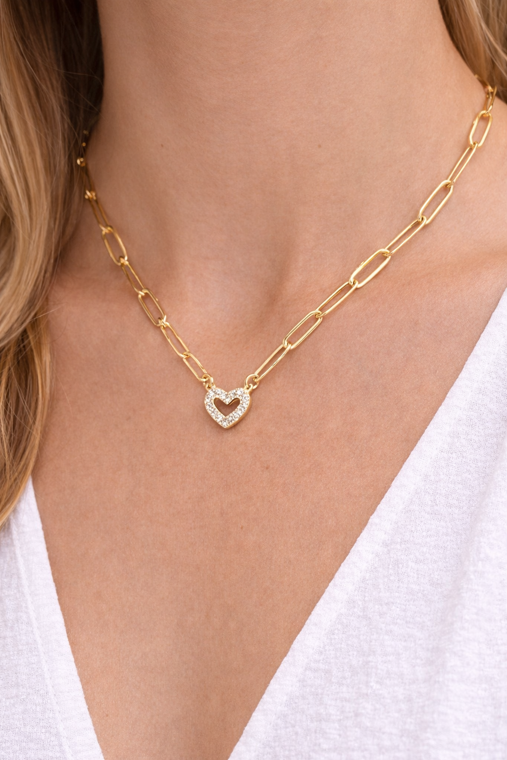 Everlight Heart Necklce – Karen Cole Timeless Treasures