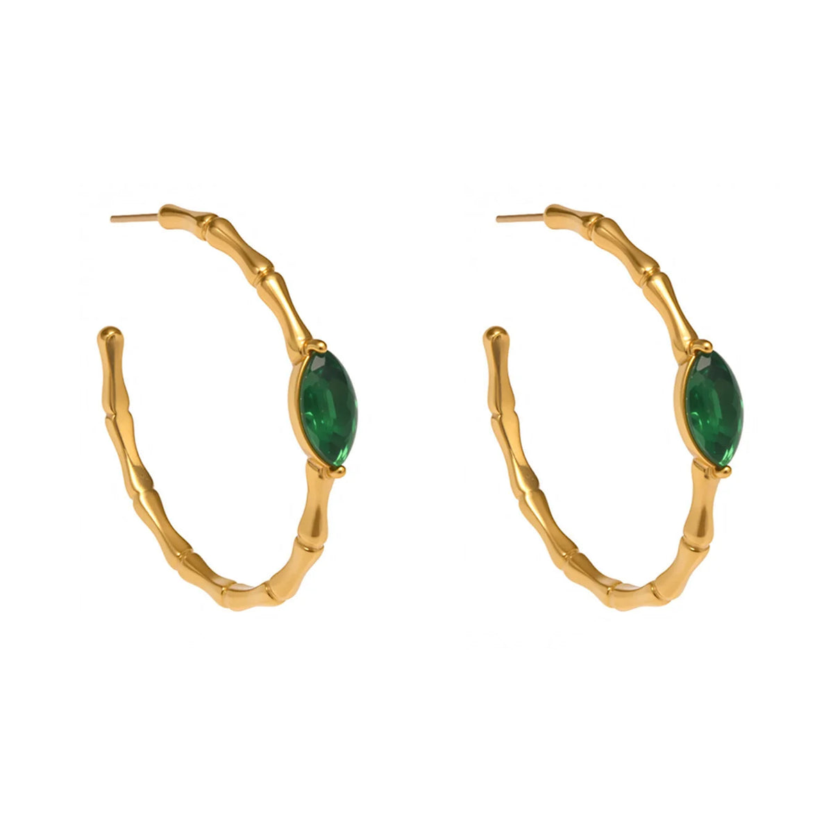 Emerald Muse Hoops