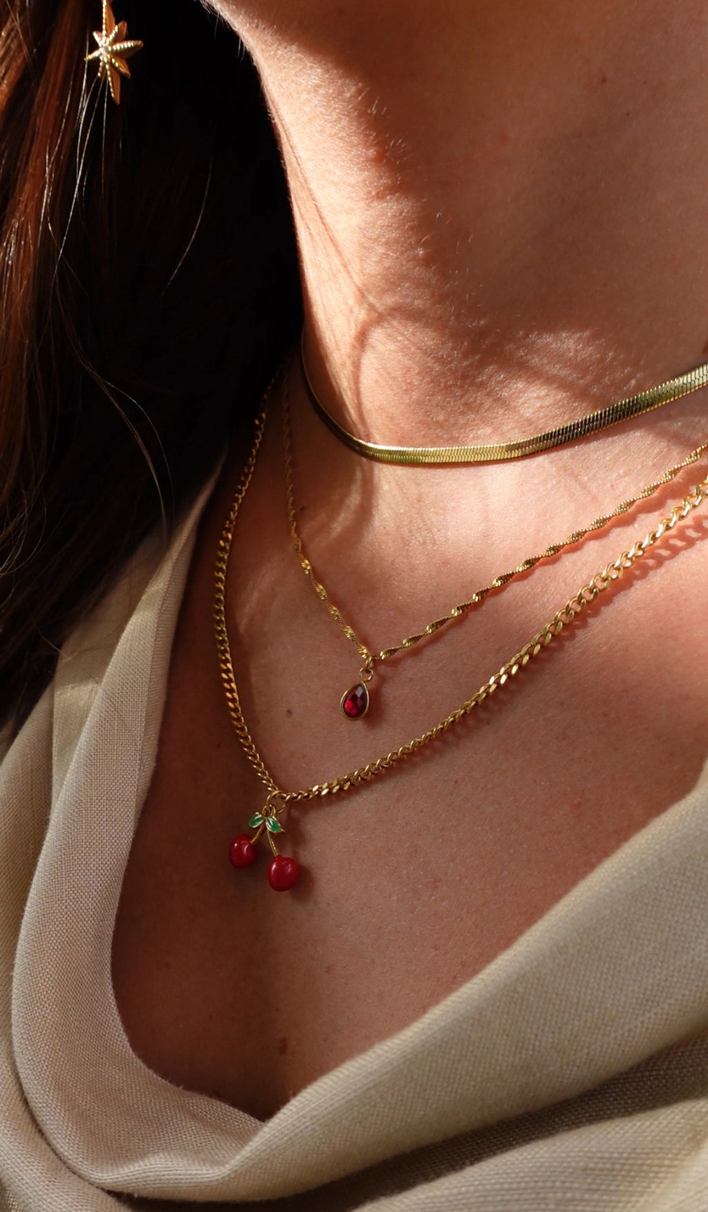 Sweet Cherry Necklace  image 1