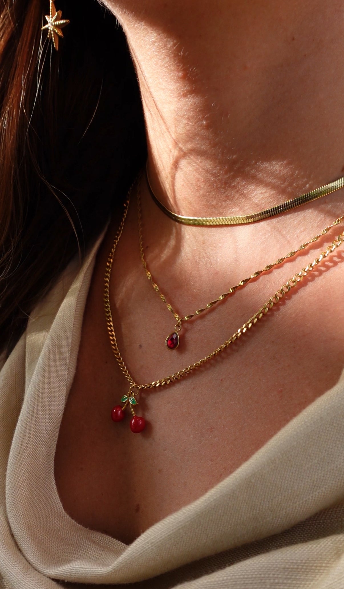 Sweet Cherry Necklace  image 1