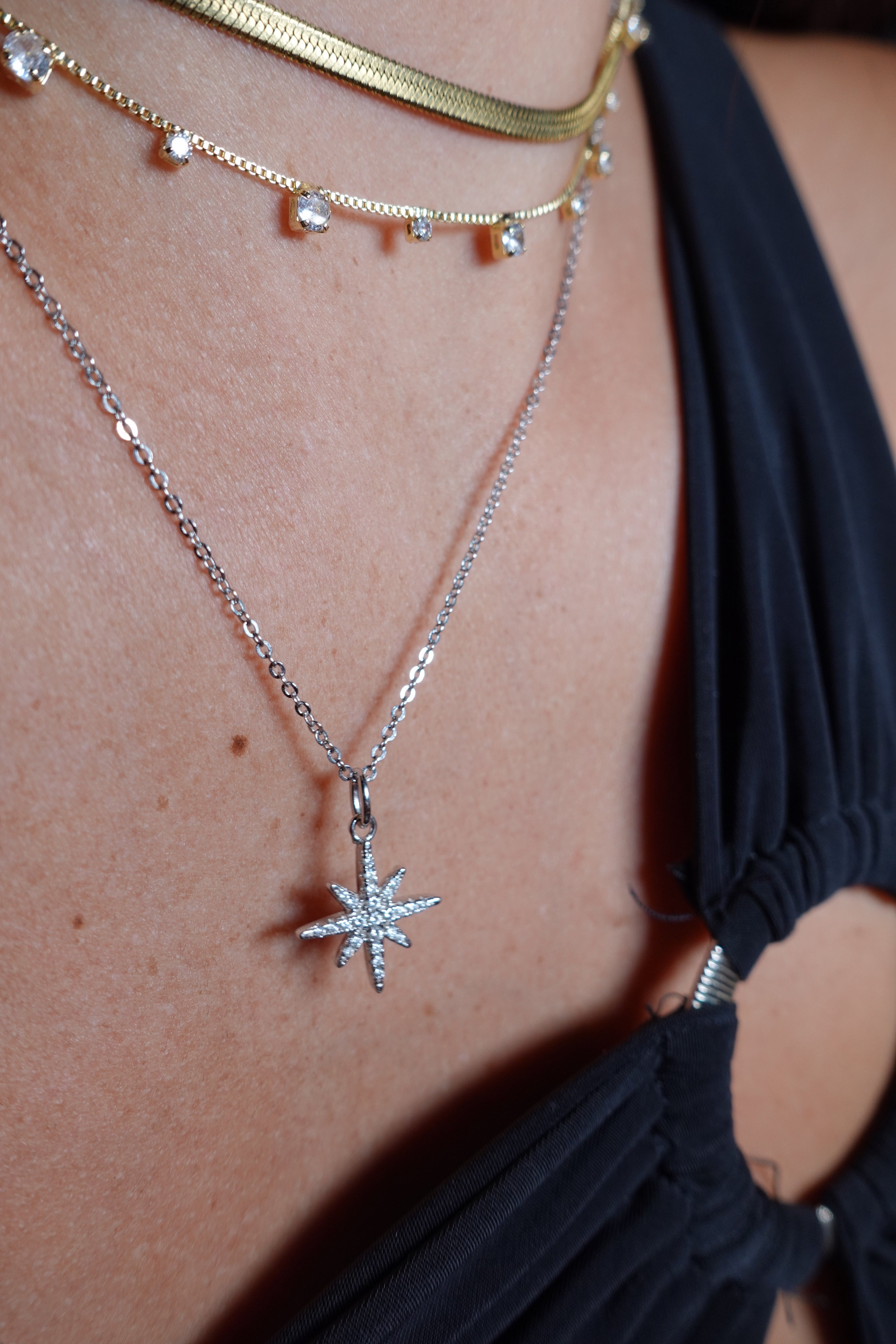 Stellar Brilliance Moissanite Necklace