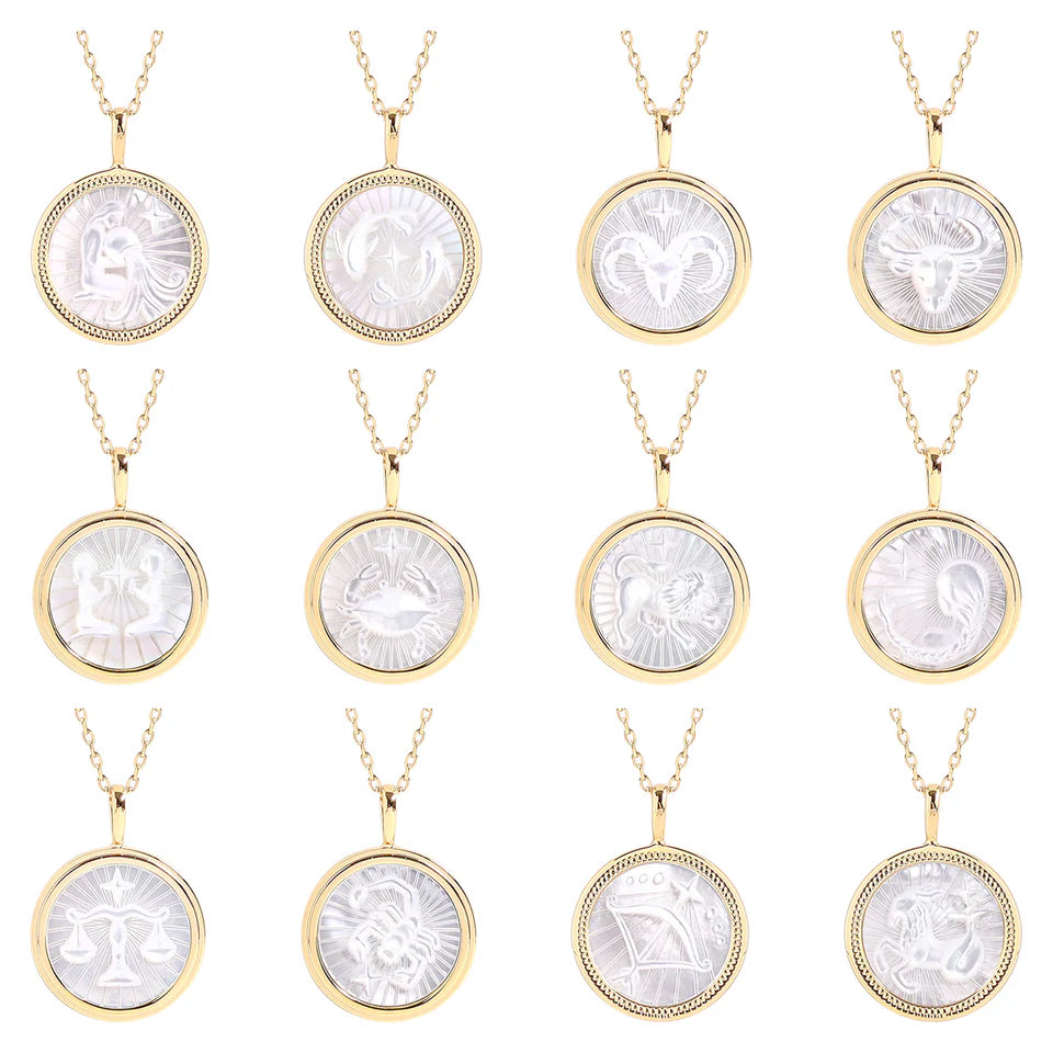 Zodiac Horoscope Necklace  image 1
