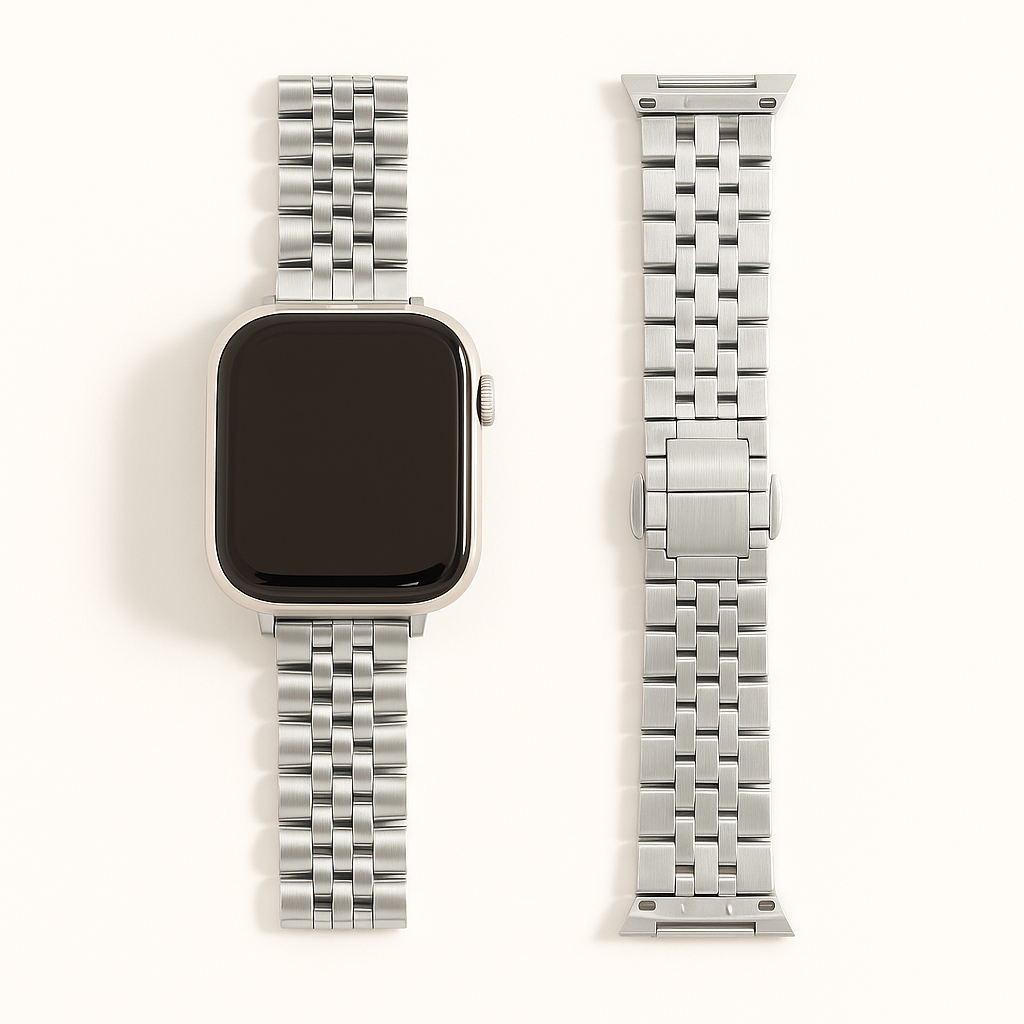 Steel Link Apple Watch Band
