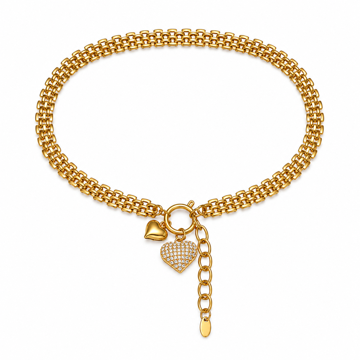 Amora Heart Charm Necklace