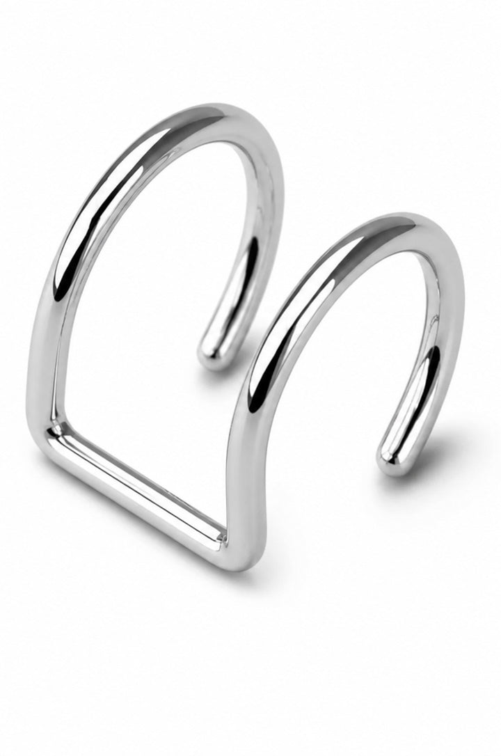 No-Piercing Double Nose Cuff – Faux Hoop
