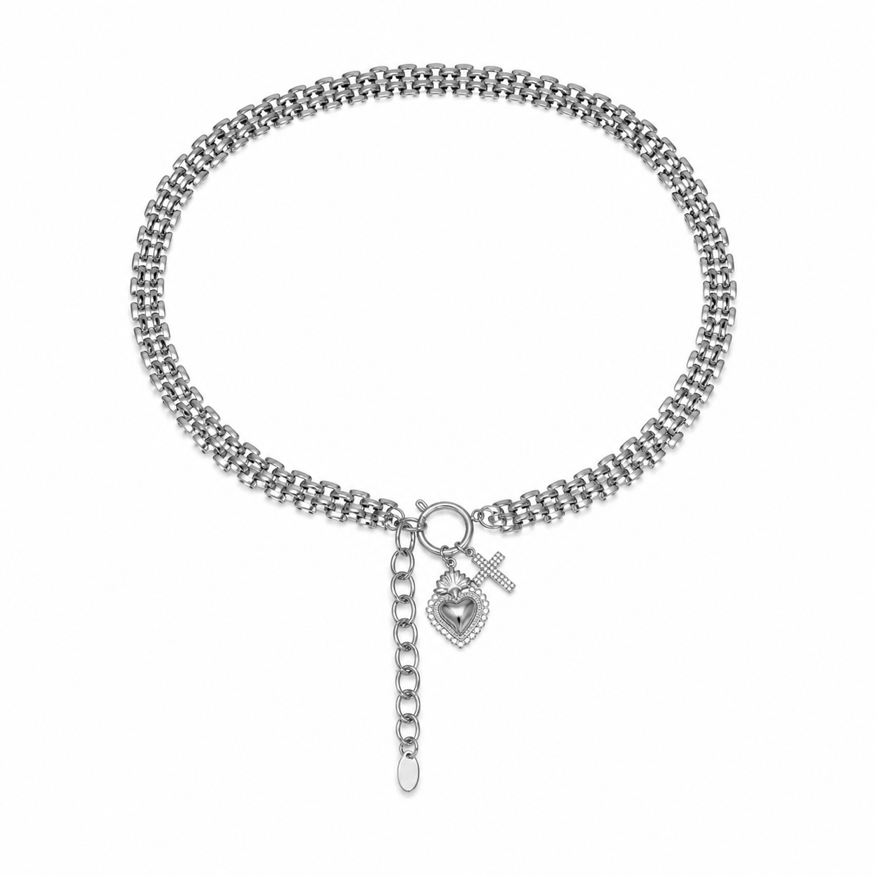 Amora Heart Charm Necklace
