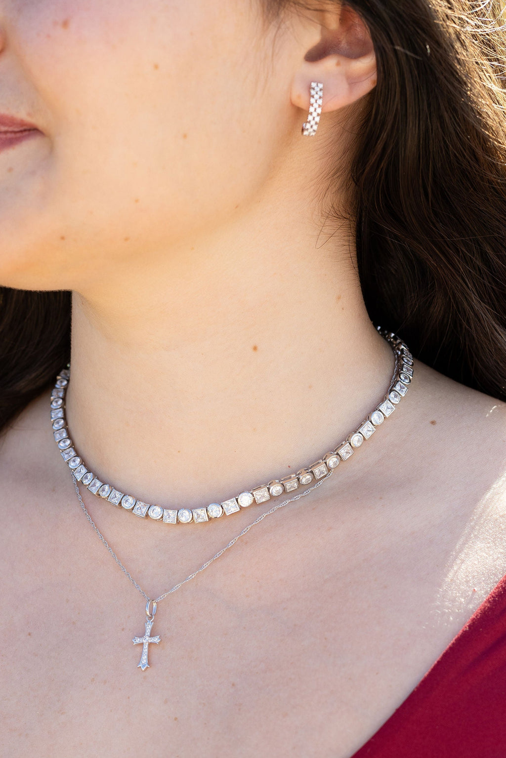 Luxe Radiance Moissanite Necklace