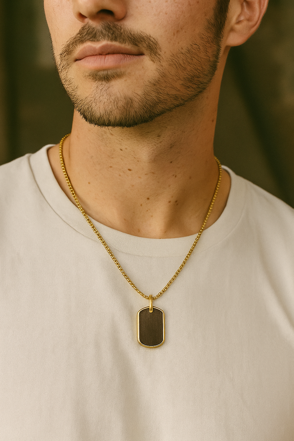 Men’s Dog Tag Necklace