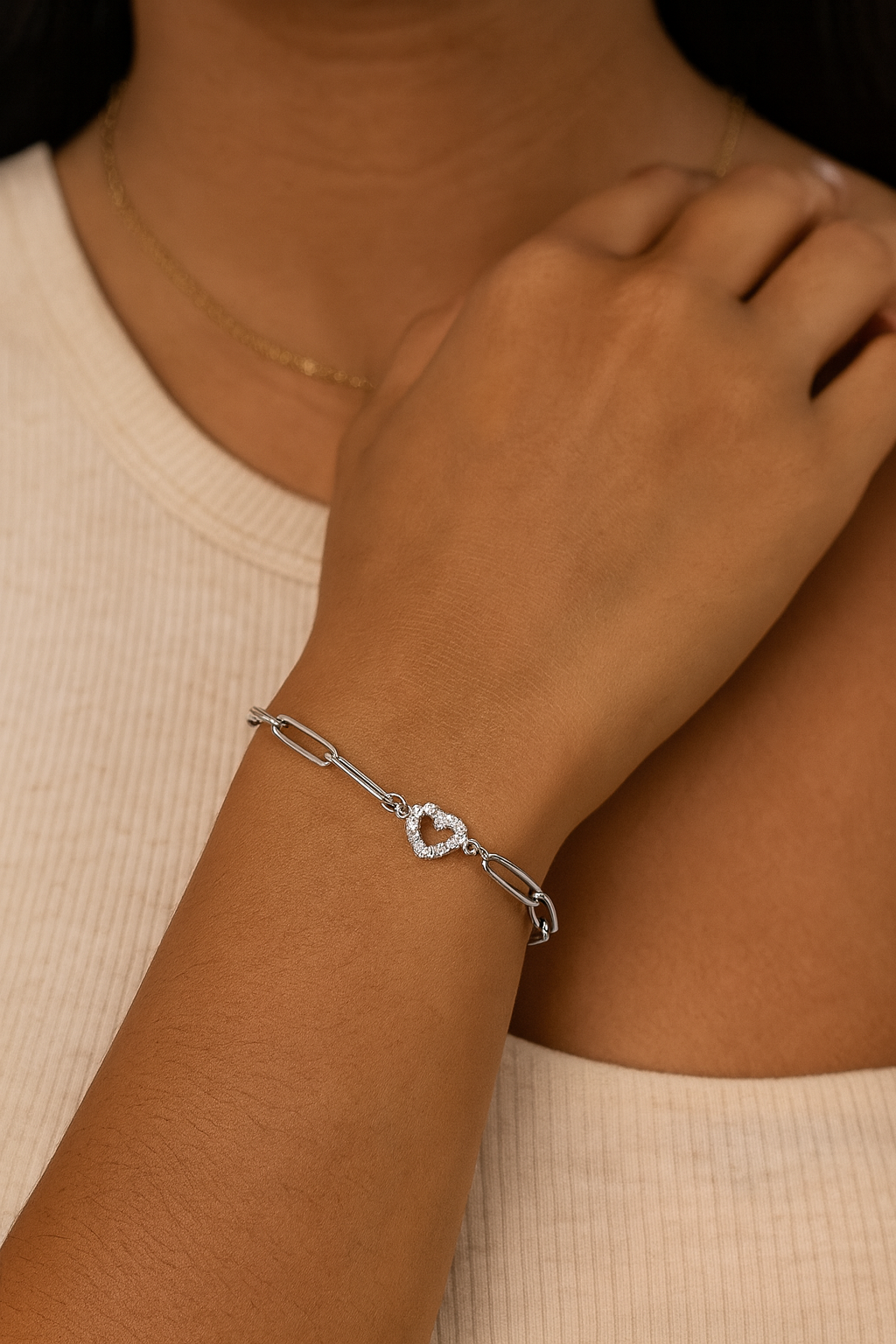 Sweetheart Link Bracelet