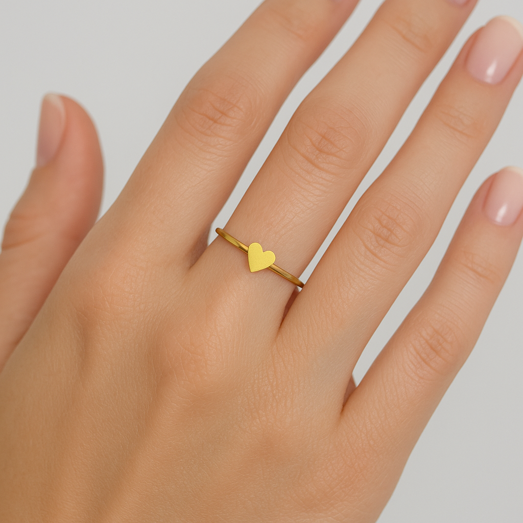 Sweetheart Stacking Ring