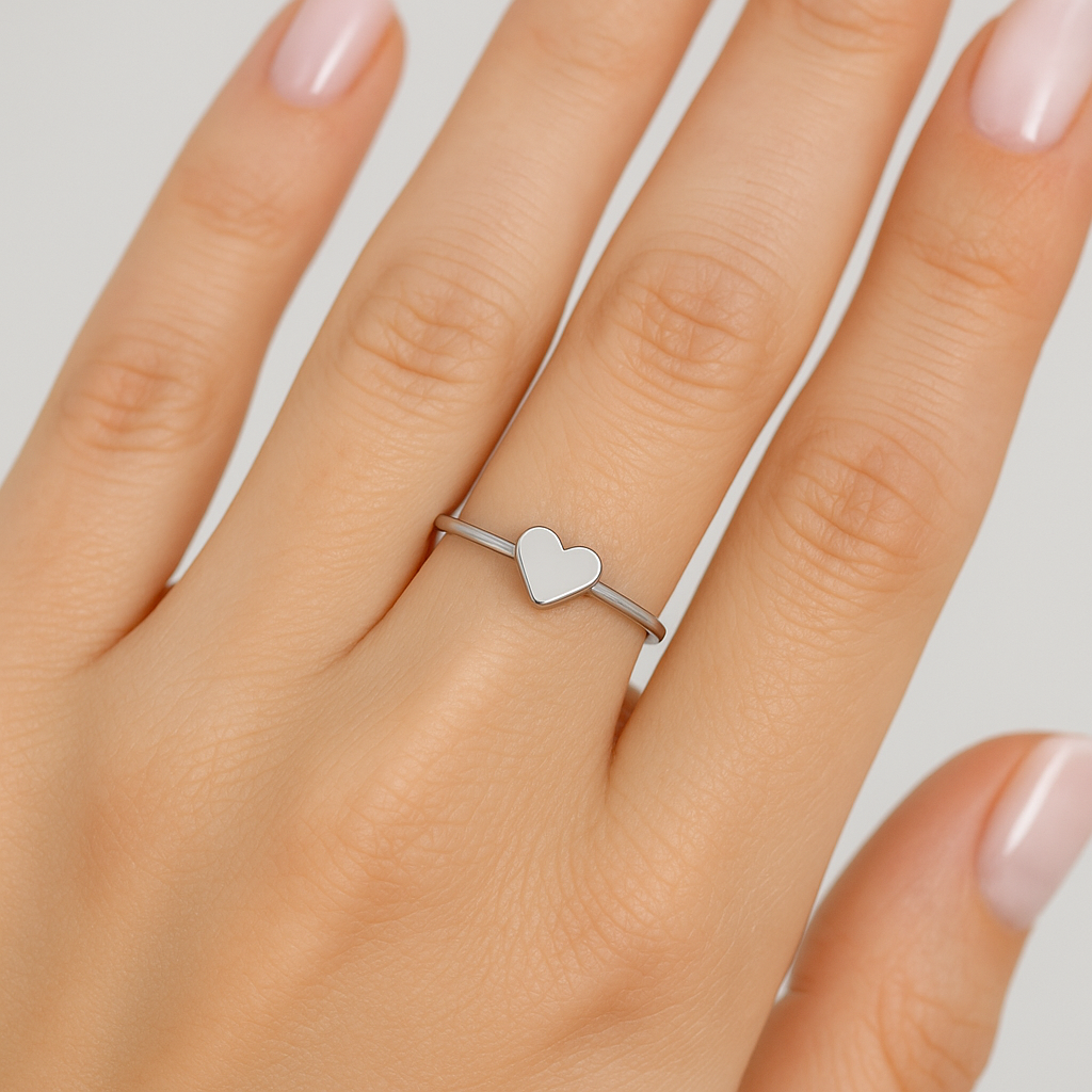 Sweetheart Stacking Ring