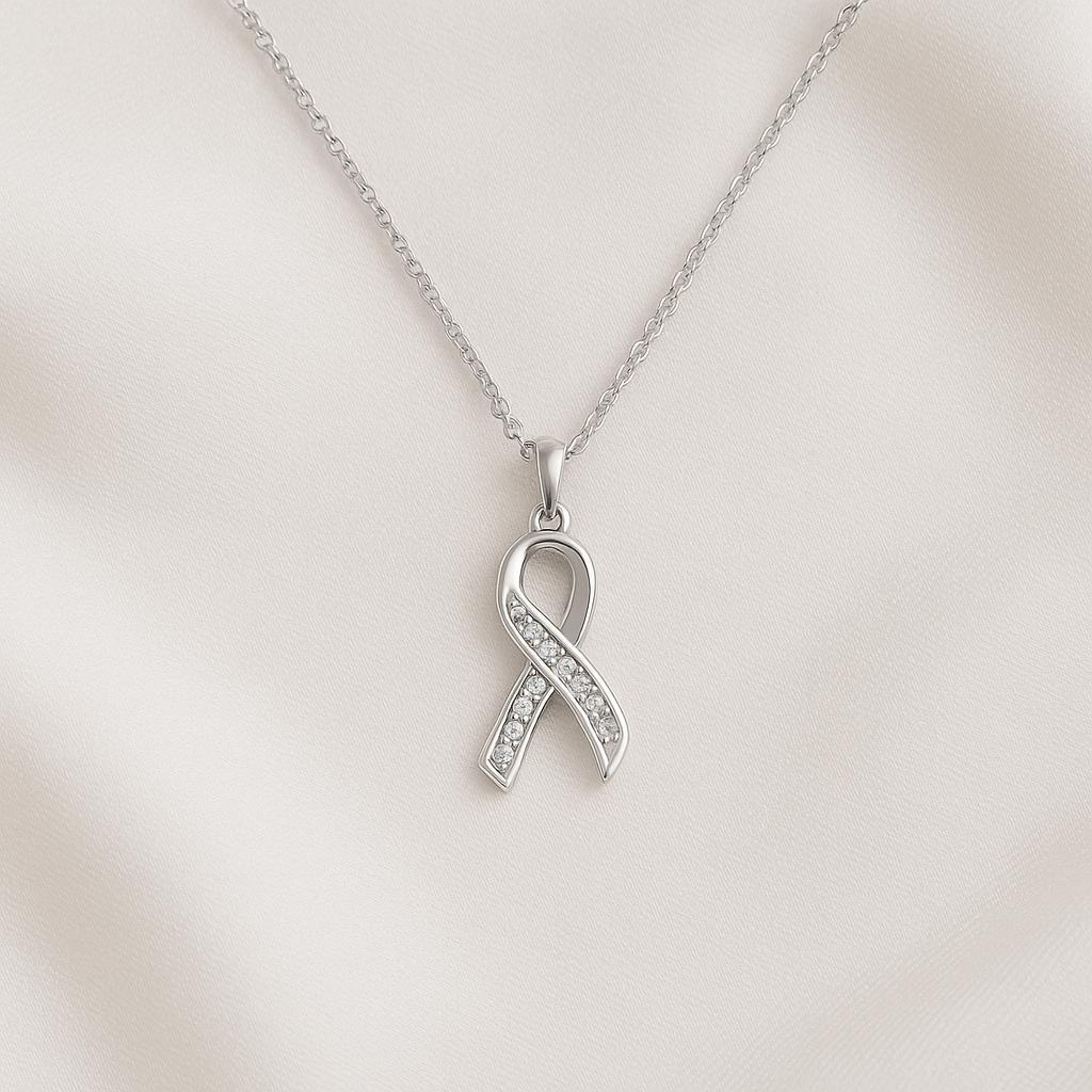 Ribbon of Strength Necklace