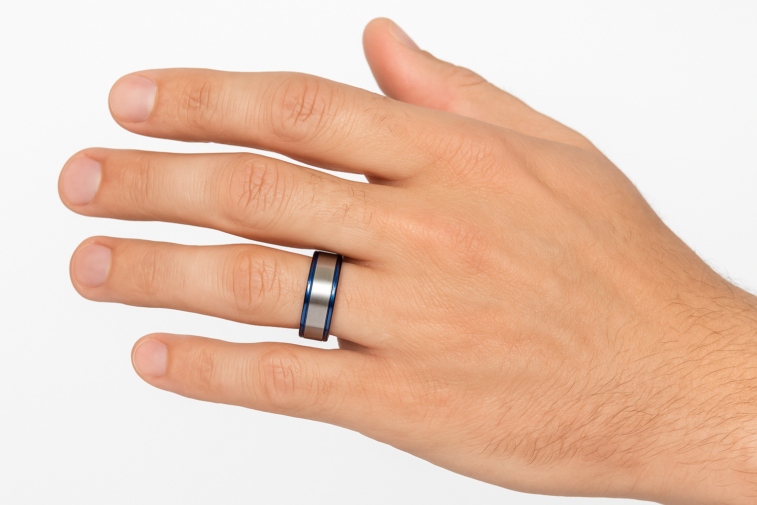 Steel & Sapphire Band
