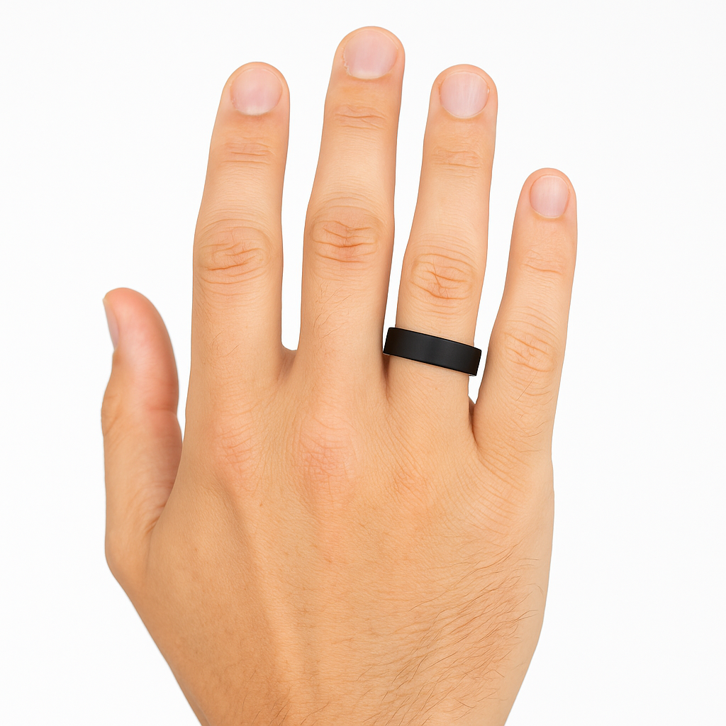 Midnight Steel Ring