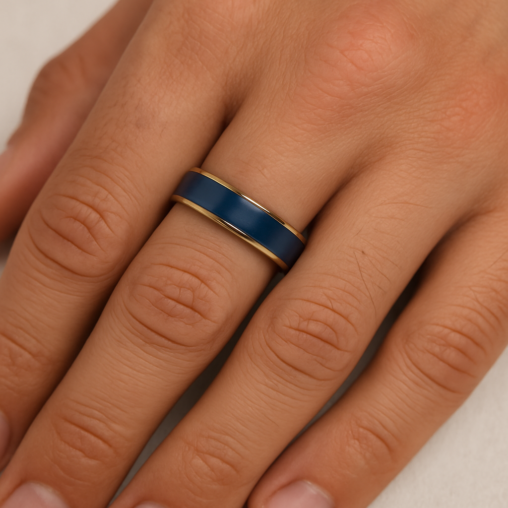 Blue Forge Ring