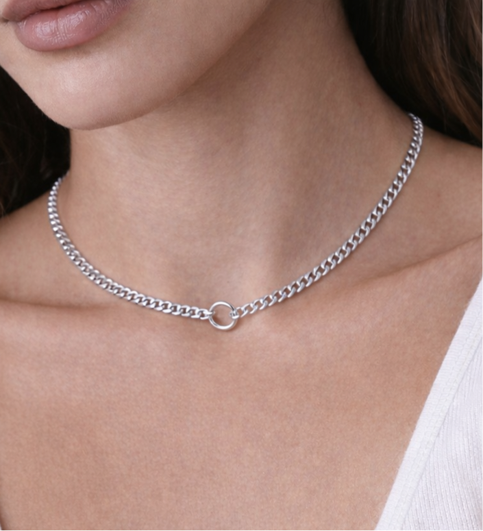 City Curb Chain Necklace