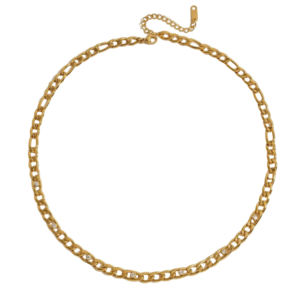 Illumi-Link Figaro Necklace