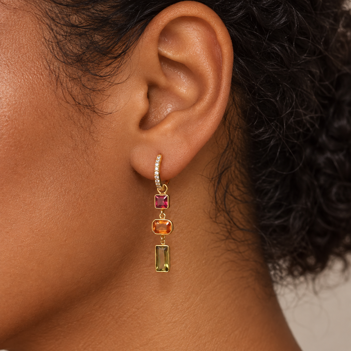 Marina Drop Down Earrings