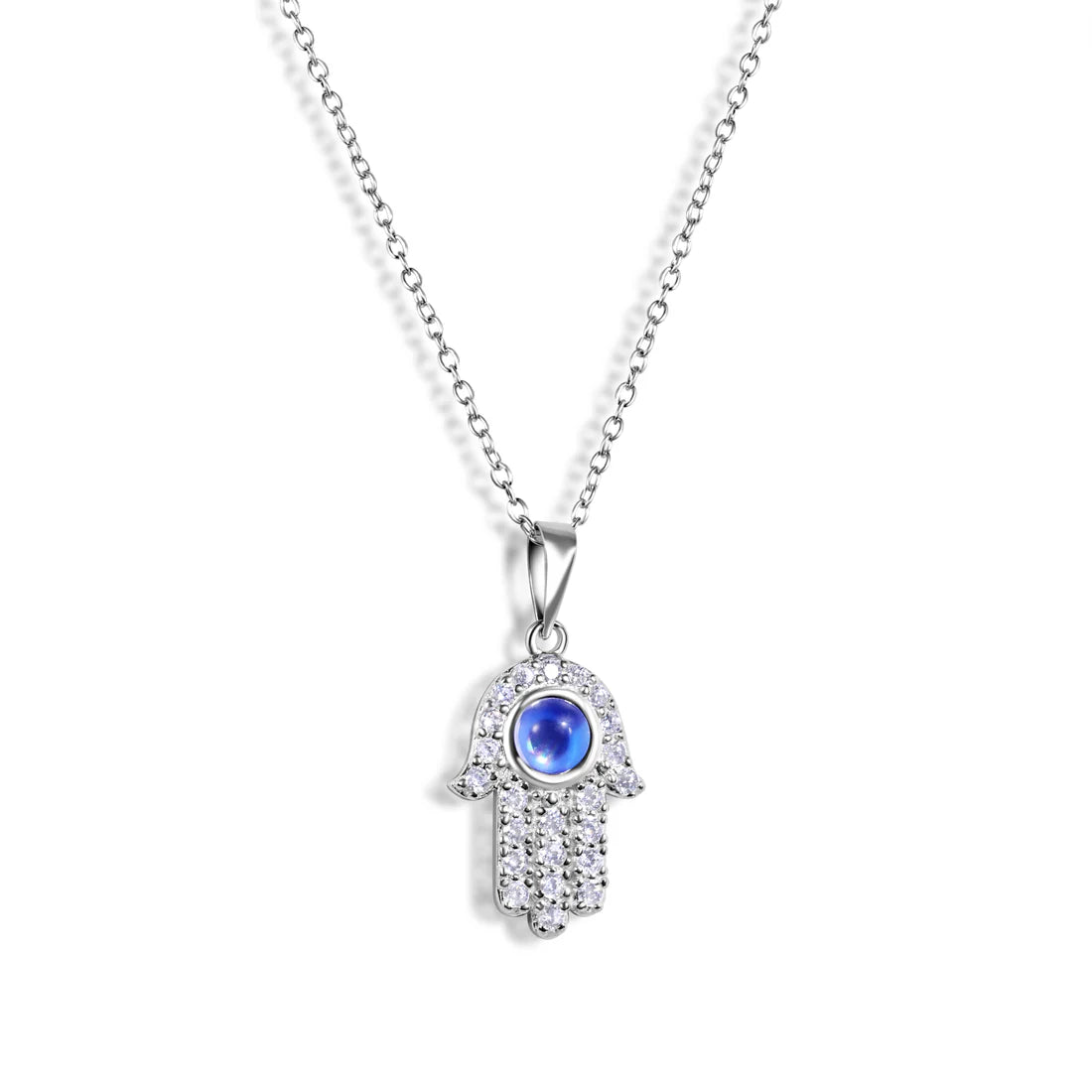 Hamsa Protection Necklace