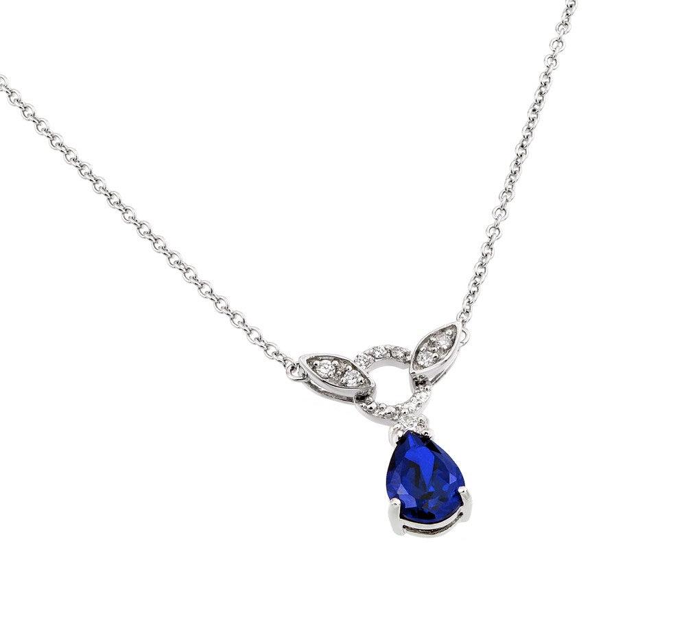 Midnight Sapphire Necklace