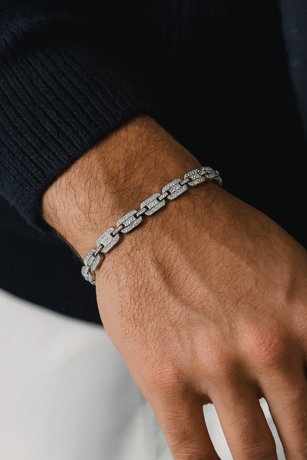 Titan Square Link Bracelet