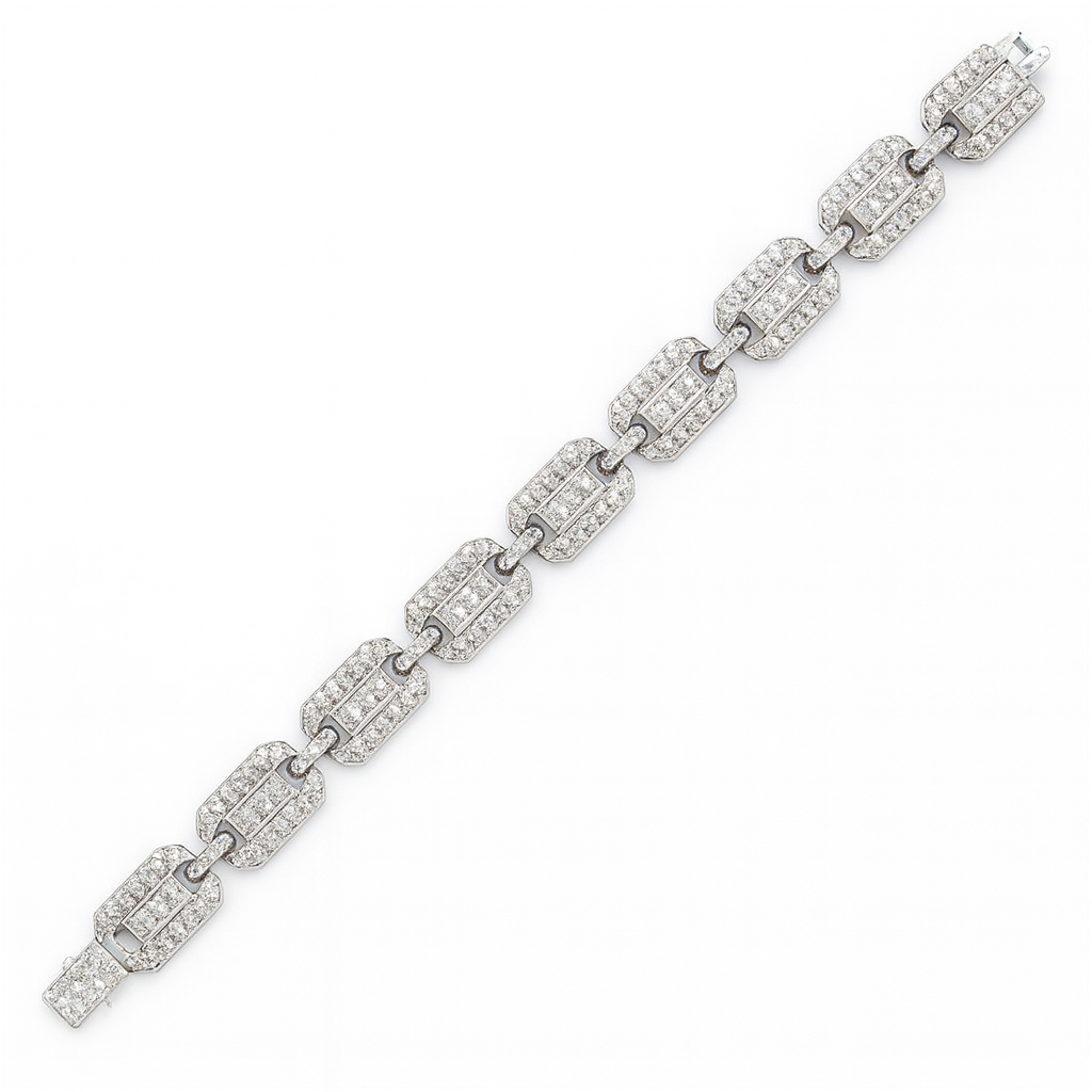 Titan Square Link Bracelet