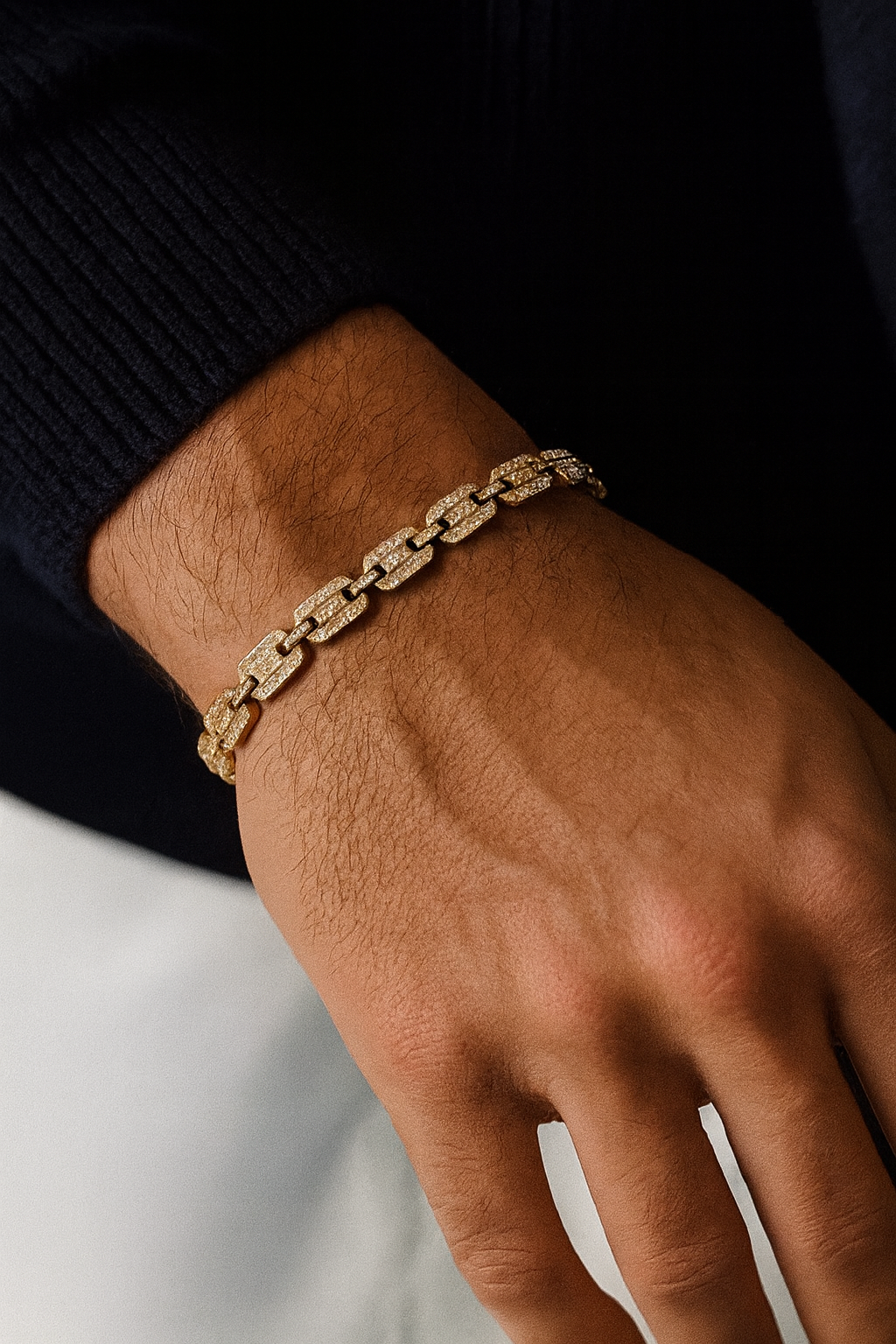 Titan Square Link Bracelet