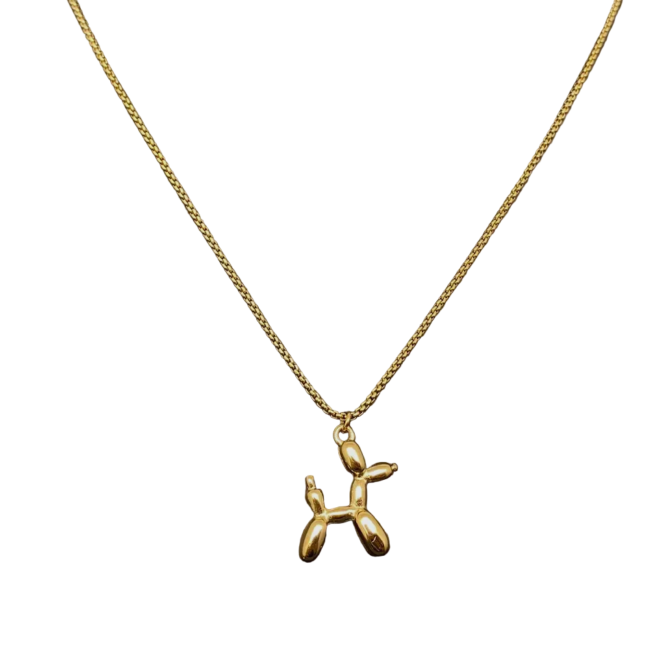 Balloon Dog Necklace