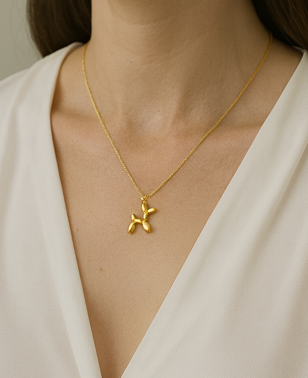 Balloon Dog Necklace