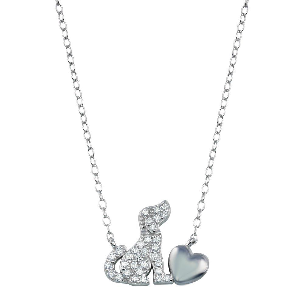 Loyal Heart Dog Necklace
