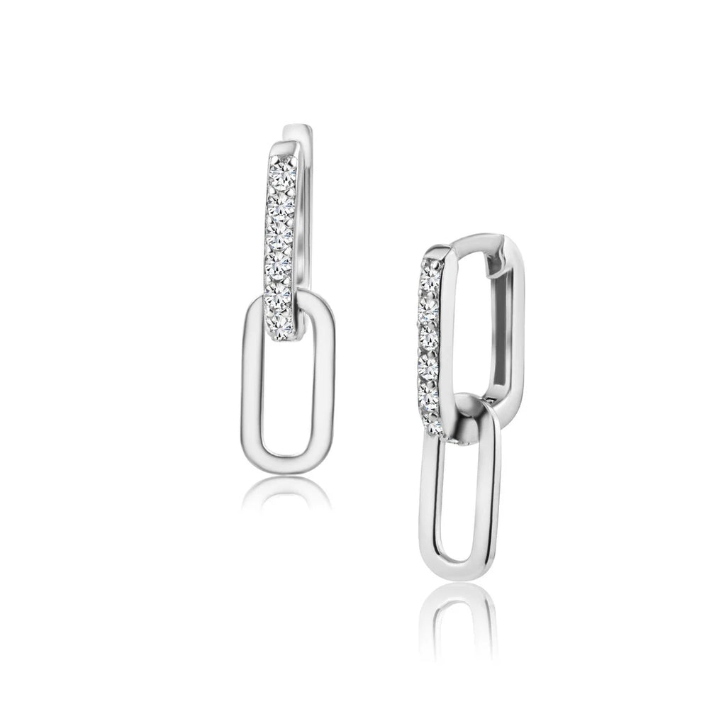 Linked Luxe Drop Earrings
