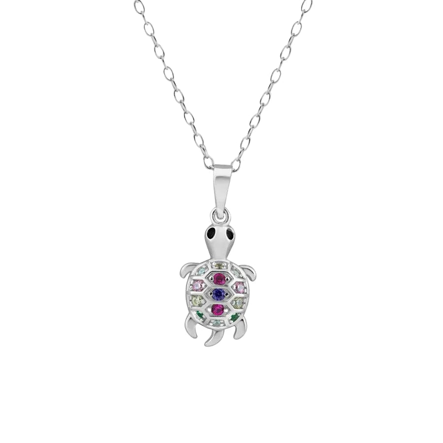 Rainbow Sea Turtle Necklace
