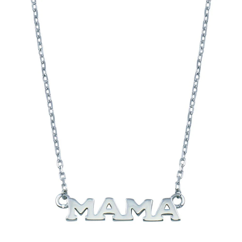 Classic MAMA Bar Necklace