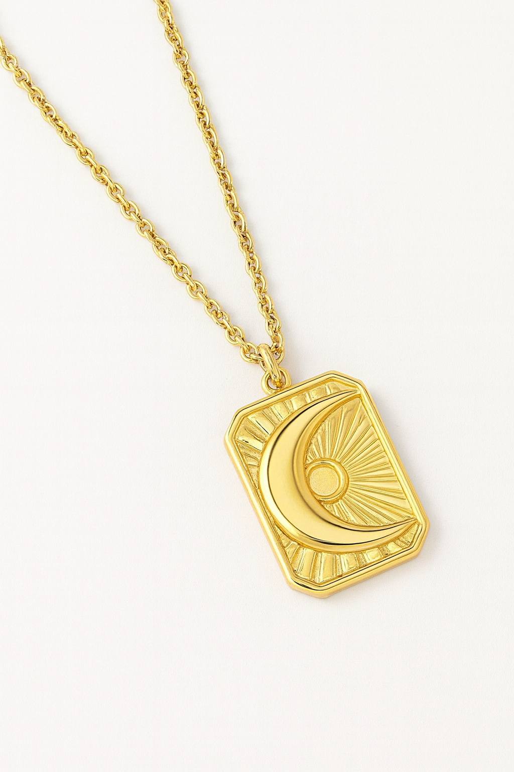 Lunar Radiance Pendant Necklace