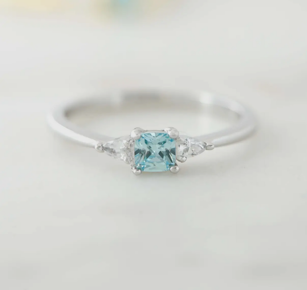 Azure Whisper Ring