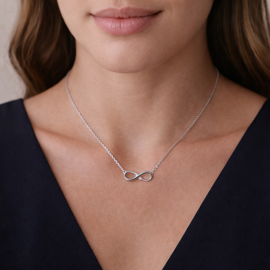 Forever Linked Infinity Necklace