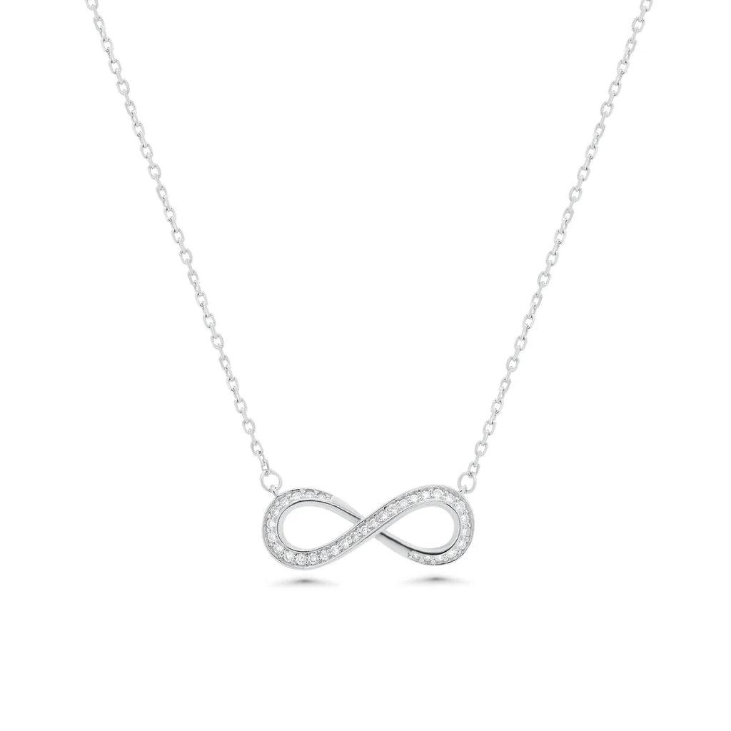 Endless Spark Infinity Necklace