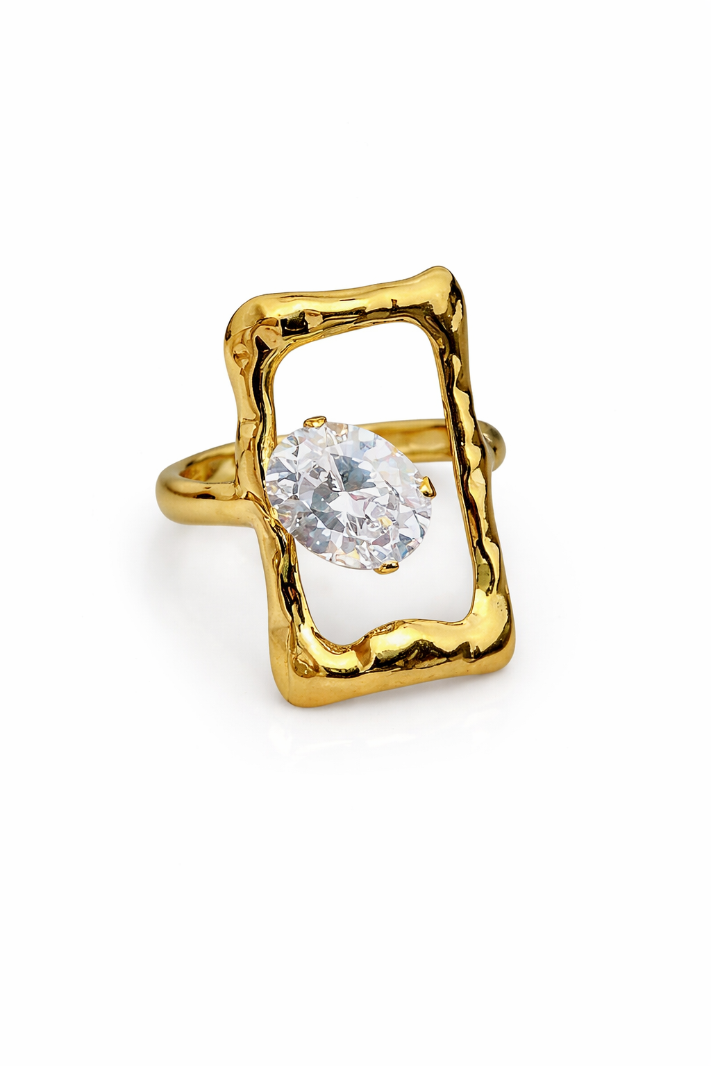 Gilded Frame Ring