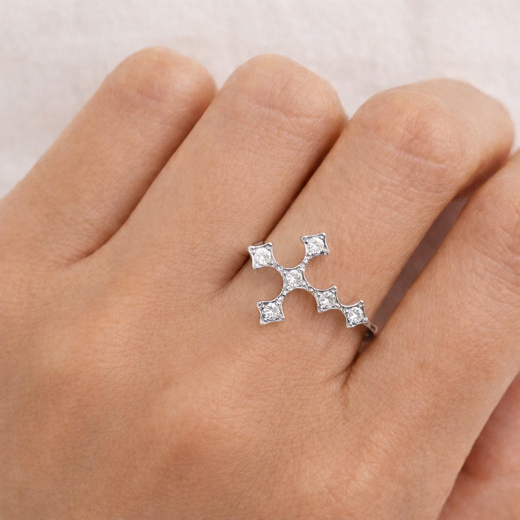 Icon Cross Ring