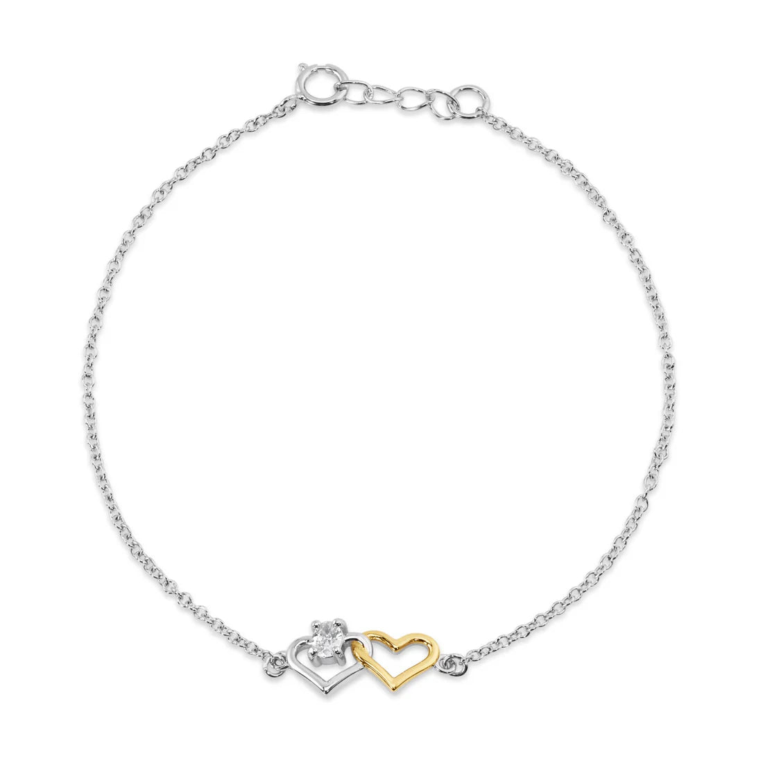 Linked Hearts Bracelet