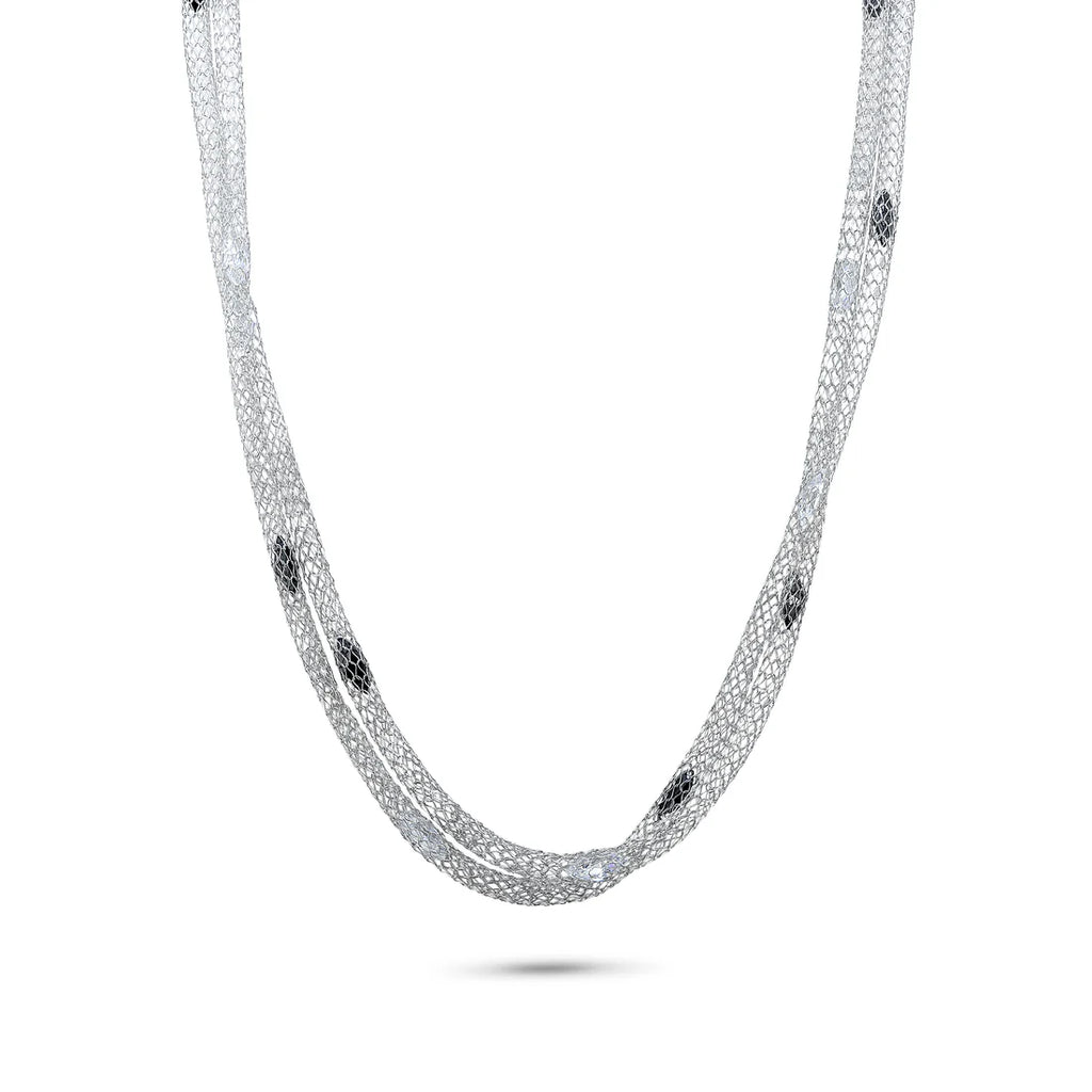Dual Mesh Necklace