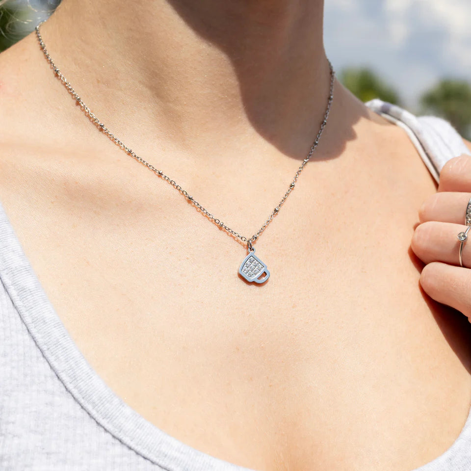 But First, Coffee Necklace