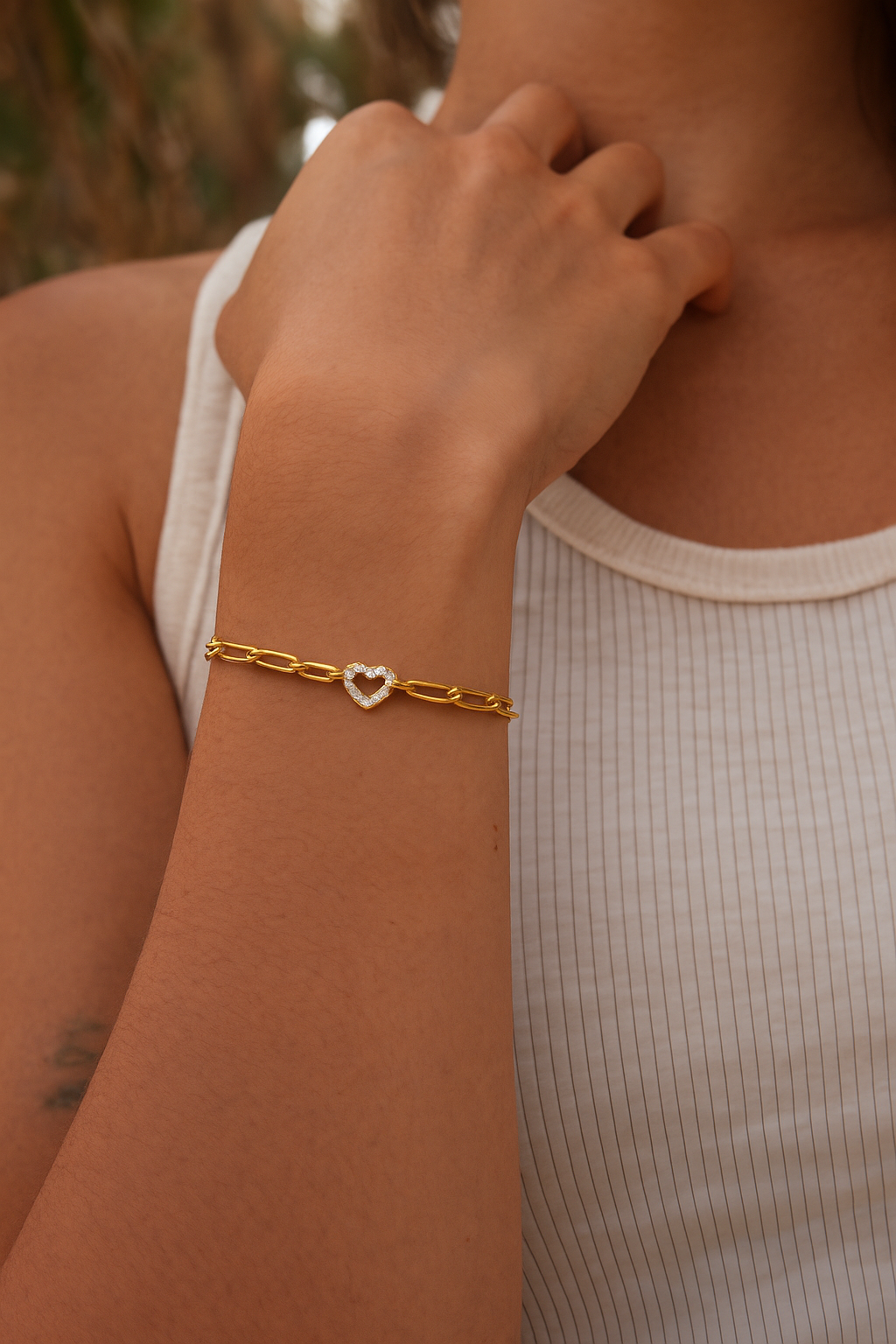 Sweetheart Link Bracelet