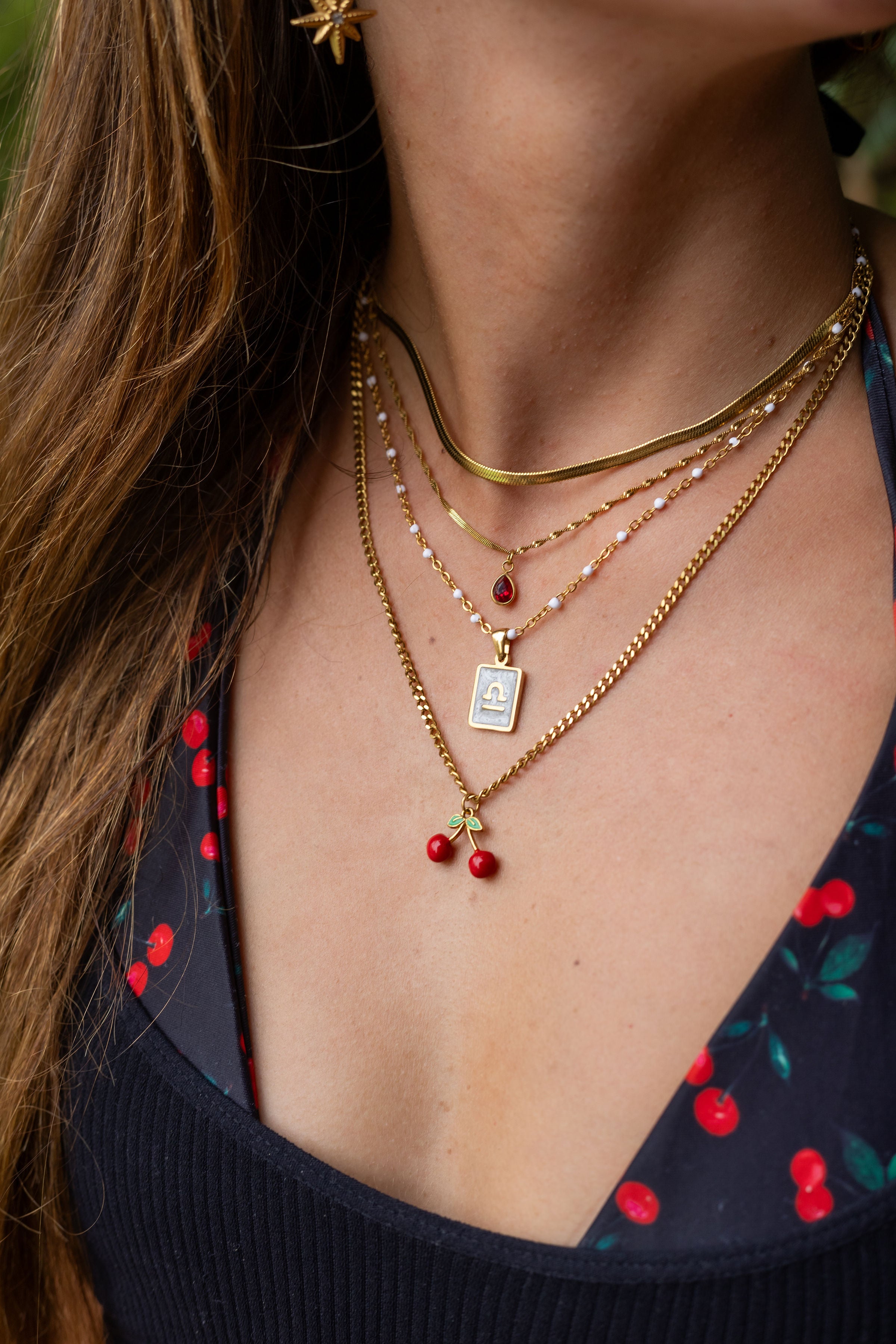 Sweet Cherry Necklace  image 0